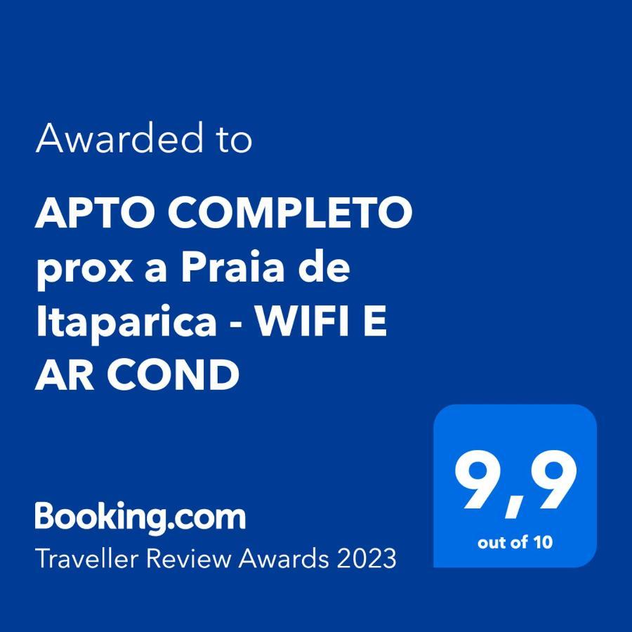 Apto Completo Prox A Praia De Itaparica - Wifi E Ar Cond Vila Velha  Eksteriør bilde